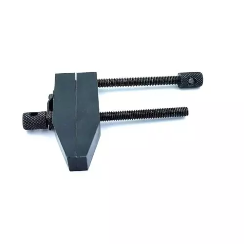 A.D INTERNATIONAL Tool Maker Parallel Clamp Size 2.5 inch (63.5 mm) with Epoxy Black Finish Tool Steel Body, HV-7Z9O-PRXE