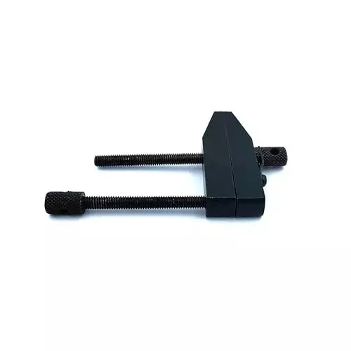 A.D INTERNATIONAL Tool Maker Parallel Clamp Size 2.5 inch (63.5 mm) with Epoxy Black Finish Tool Steel Body, HV-7Z9O-PRXE