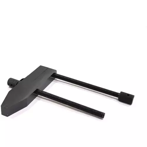 A.D INTERNATIONAL Tool Maker Parallel Clamp with 5 inch (125 mm) Jaw Width and Threaded Screw Handle for DIY and Craft Machine, 4R-NMBP-ZKPX