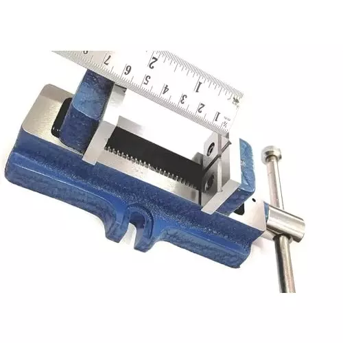 Buyohlic International Self Centering Vice Fixed Base Rigid and Tough with 2 inch (50 mm) Jaw Width, 1P-TT5A-F5WW