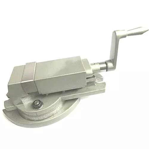 A.D INTERNATIONAL Precision Swivel Milling Machine Vice with 3 inch (75 mm) Jaw Width and Fully Hardened Ground Steel Jaws, T8-XFY4-WIW7