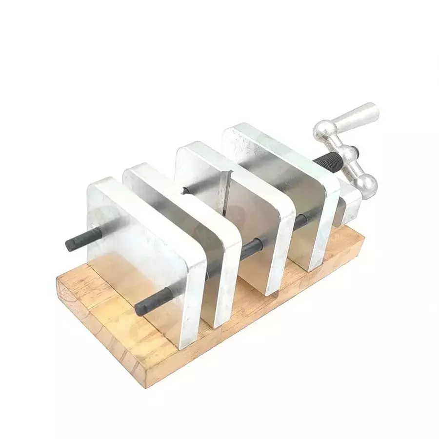 Buyohlic International Pen Centering Vice Jig in Tool Steel Body for Drilling Center Holes In Pen Blanks On A Drill Press, FV-GNJL-2AAP