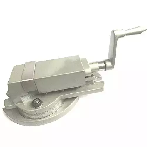 Buyohlic International Precision Swivel Milling Machine Vice with 3 inch (75 mm) Jaw Width and Fully Hardened Ground Steel Jaws, T8-XFY4-WIW7