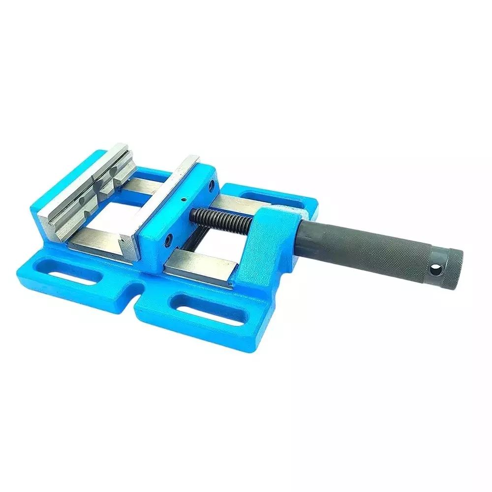 Buyohlic International Unigrip Drill Press Vice with High Accuracy High-Grade Cast Iron Body 5 inch (125 mm) Size, RS-ZK2W-2TU1