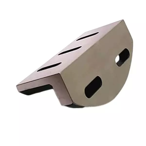 ad-international-slotted-slim-angle-plate-cast-iron-black-silver-for-industrial-use