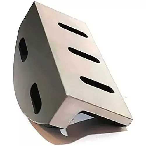 ad-international-slotted-slim-angle-plate-cast-iron-black-silver-for-industrial-use