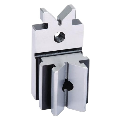 A.D INTERNATIONAL Multi-Use Vee Block & Clamp Set Precision Ground Hardened Tool Steel 1-5/16 inch (33.3 mm) Holding Capacity, 30-VB-101