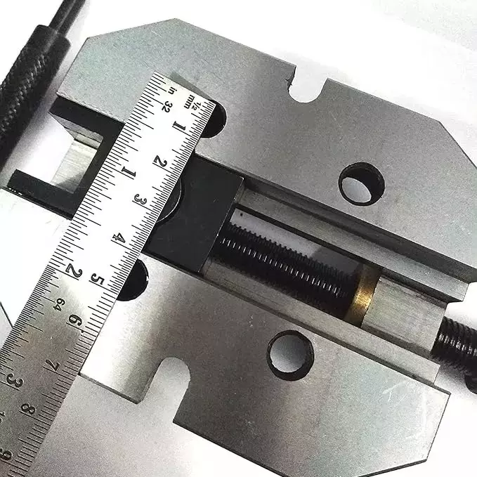 Buyohlic International Precision Grinding Steel Vice with Hardened Ground Finish and 2-3/8 Inch (60 mm) Jaw Width, 9H-J8WN-L8QS
