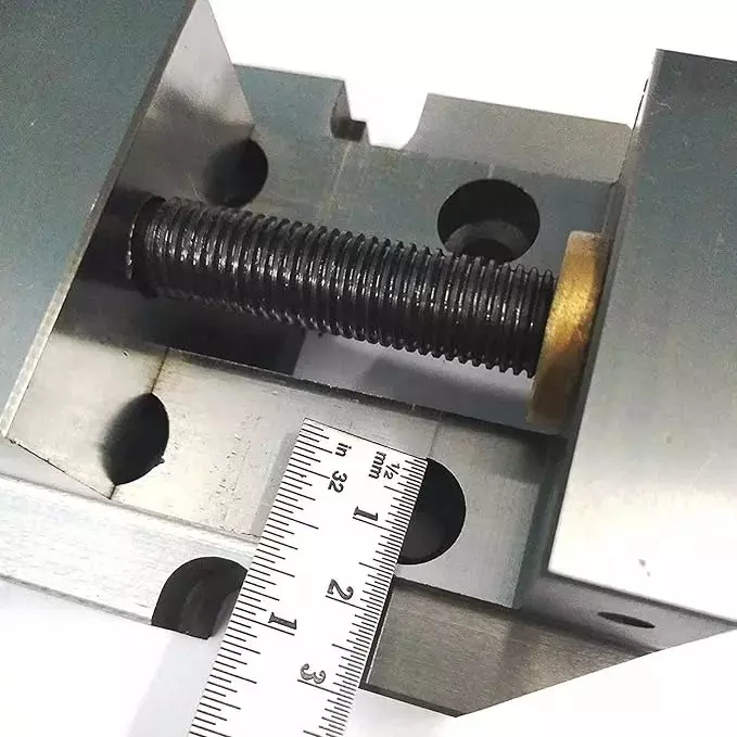 Buyohlic International Precision Grinding Steel Vice with Hardened Ground Finish and 2-3/8 Inch (60 mm) Jaw Width, 9H-J8WN-L8QS