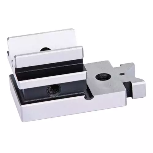 Buyohlic International Multi-Use Vee Block & Clamp Set Precision Ground Hardened Tool Steel 1-5/16 inch (33.3 mm) Holding Capacity, 30-VB-101