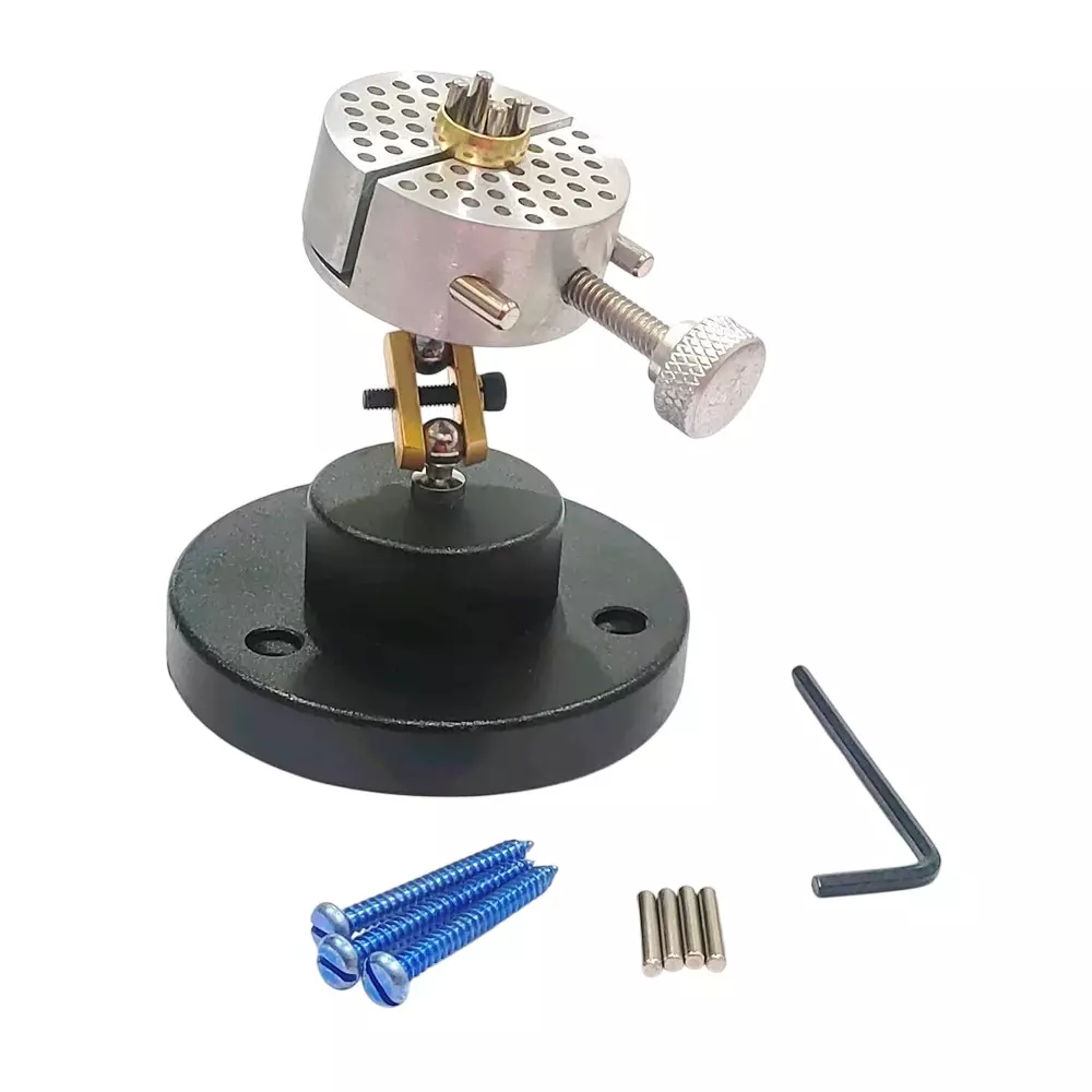 A.D INTERNATIONAL Universal Aluminium Work Holder Peg Clamp Base Bench Top for Jewellery Making, OI-RILT-ONCS
