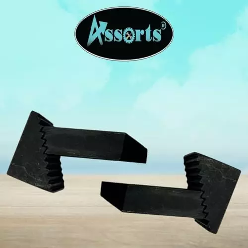 Assorts Clamp Kit Set Tool Steel 6 mm M6 Thread for 3 Inch (75 mm) & 4 Inch (100 mm) Rotary Table