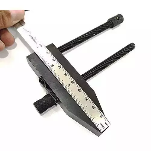 Buyohlic International Toolmaker's Parallel Clamps Vice Tool Steel Body Size 4 inch (100 mm) for DIY Craft, Wood Working, 3Q-VTCL-J16X