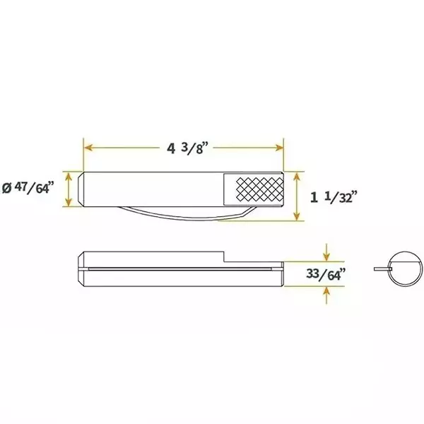 buyohlic-international-bench-dog-spring-loaded-hold-down-aluminium-body-34-inch-19-mm-x-2-38-inch-603-mm-qf-ryz7-g069-pack-of-2
