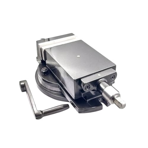 A.D INTERNATIONAL Precision Milling Vice 360° Swivel Base with Cast Iron Body and 6 inch (150 mm) Jaw Width, 30-MV-105
