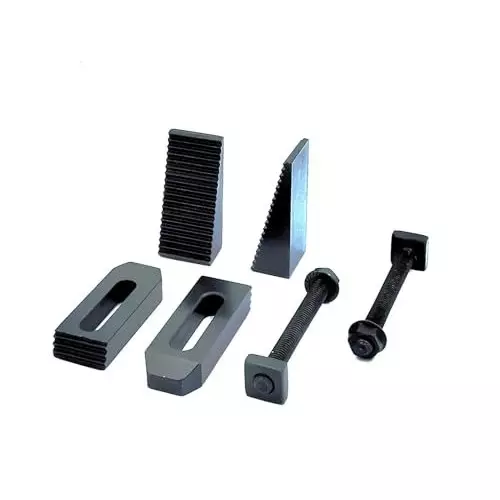 A.D INTERNATIONAL M8 Clamp Kit Set for HV4 and HV6 Rotary Table of Milling Machine, S4-M1WE-9KZ2