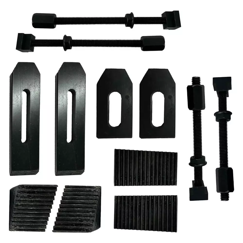 Assorts Clamp Kit Set Tool Steel 6 mm M6 Thread for Rotary Table (Pack of 24)