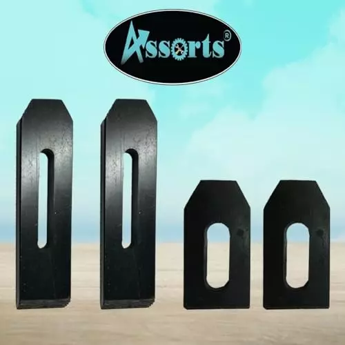 Assorts Clamp Kit Set Tool Steel 6 mm M6 Thread for Rotary Table (Pack of 24)