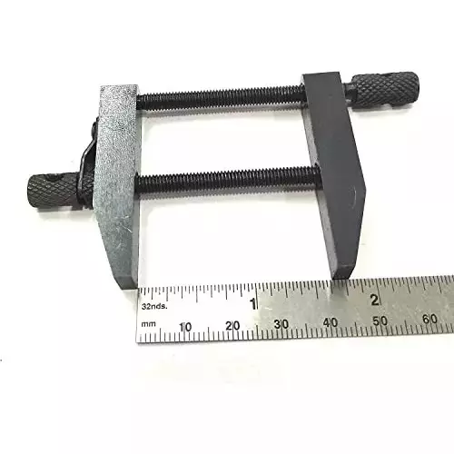Buyohlic International Tool Maker Parallel Clamp Size 2 inch (50 mm) with Epoxy Black Finish Tool Steel Body, 0D-DU9C-87D9