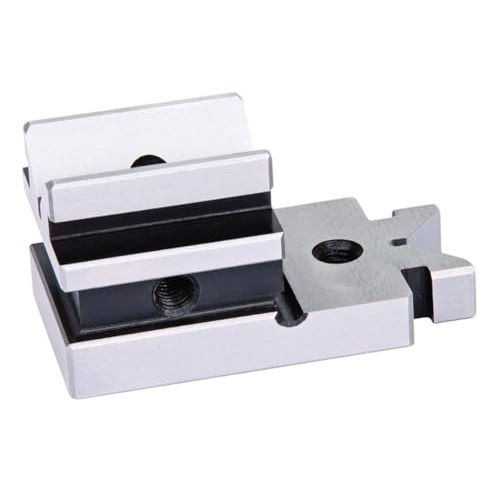 A.D INTERNATIONAL Multi-Use Vee Block & Clamp Set Precision Ground Hardened Tool Steel 1-5/16 inch (33.3 mm) Holding Capacity, NA-RACE-TMNG