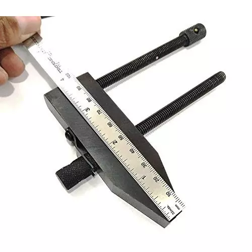 A.D INTERNATIONAL Toolmaker's Parallel Clamps Vice Tool Steel Body Size 4 inch (100 mm) for DIY Craft, Wood Working, 3Q-VTCL-J16X