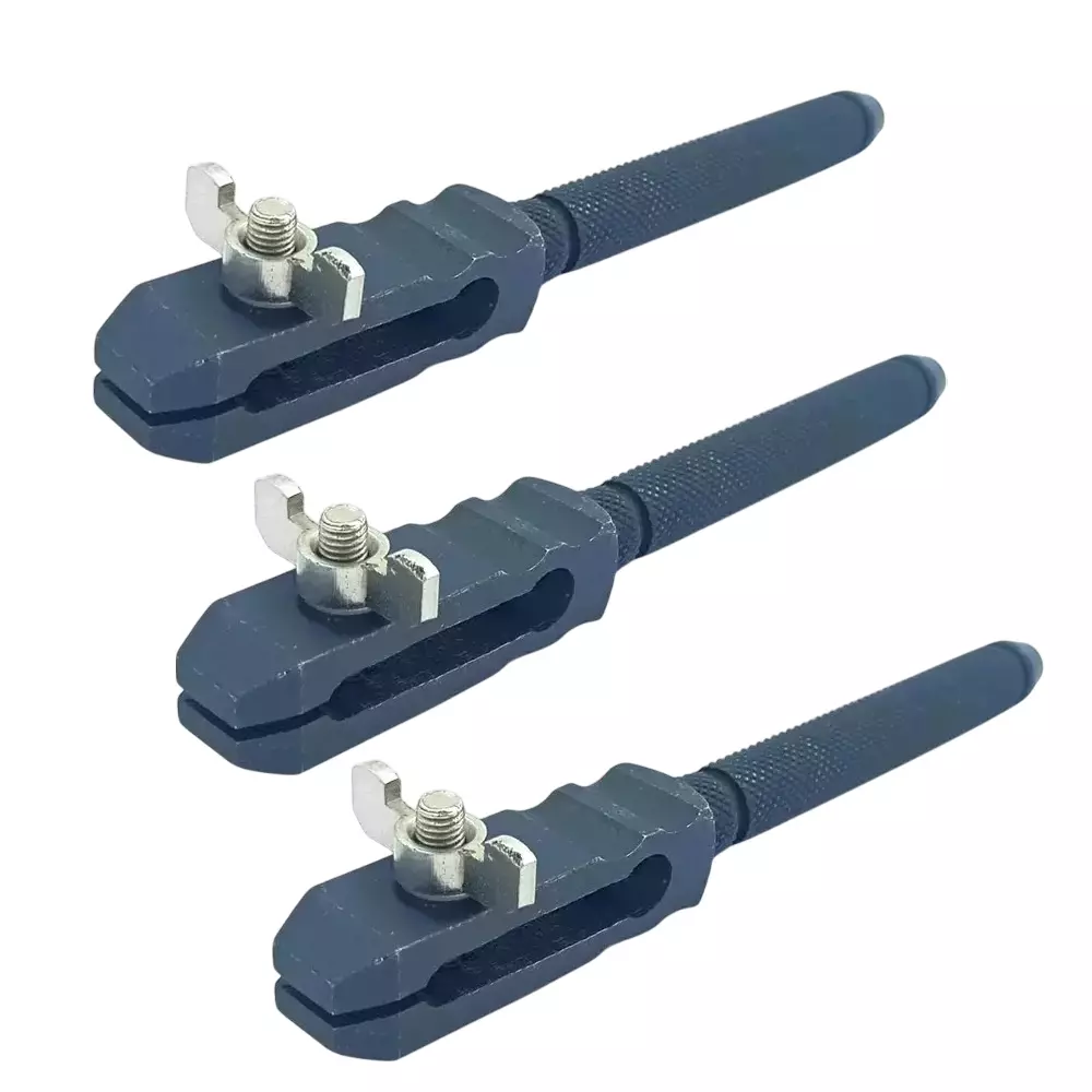 Buyohlic International Hand Held Pin Wire Vice with 5 1/4 inch (133 mm) Overall Length for Jewellers And Metalsmiths, TJ-VYTN-8UOT (Pack of 3)