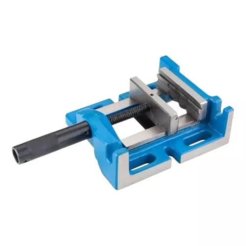A.D INTERNATIONAL Unigrip 3 Way Drill Press Vice High Accuracy High Grade Cast Iron Heavy Duty 5 inch (125 mm) Jaw Width, SU-QAUZ-3BFM