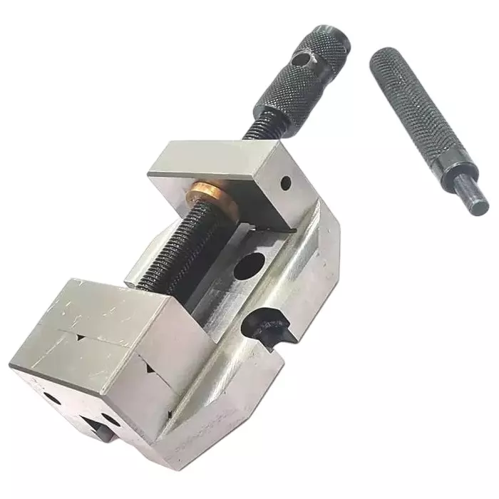 A.D INTERNATIONAL Precision Grinding Steel Vice with Hardened Ground Finish and 2-3/8 Inch (60 mm) Jaw Width, 9H-J8WN-L8QS