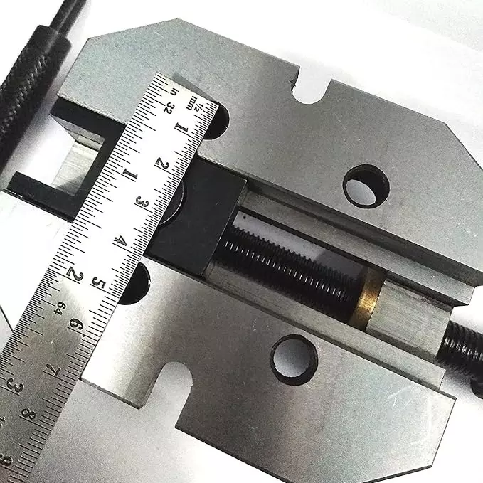 A.D INTERNATIONAL Precision Grinding Steel Vice with Hardened Ground Finish and 2-3/8 Inch (60 mm) Jaw Width, 9H-J8WN-L8QS