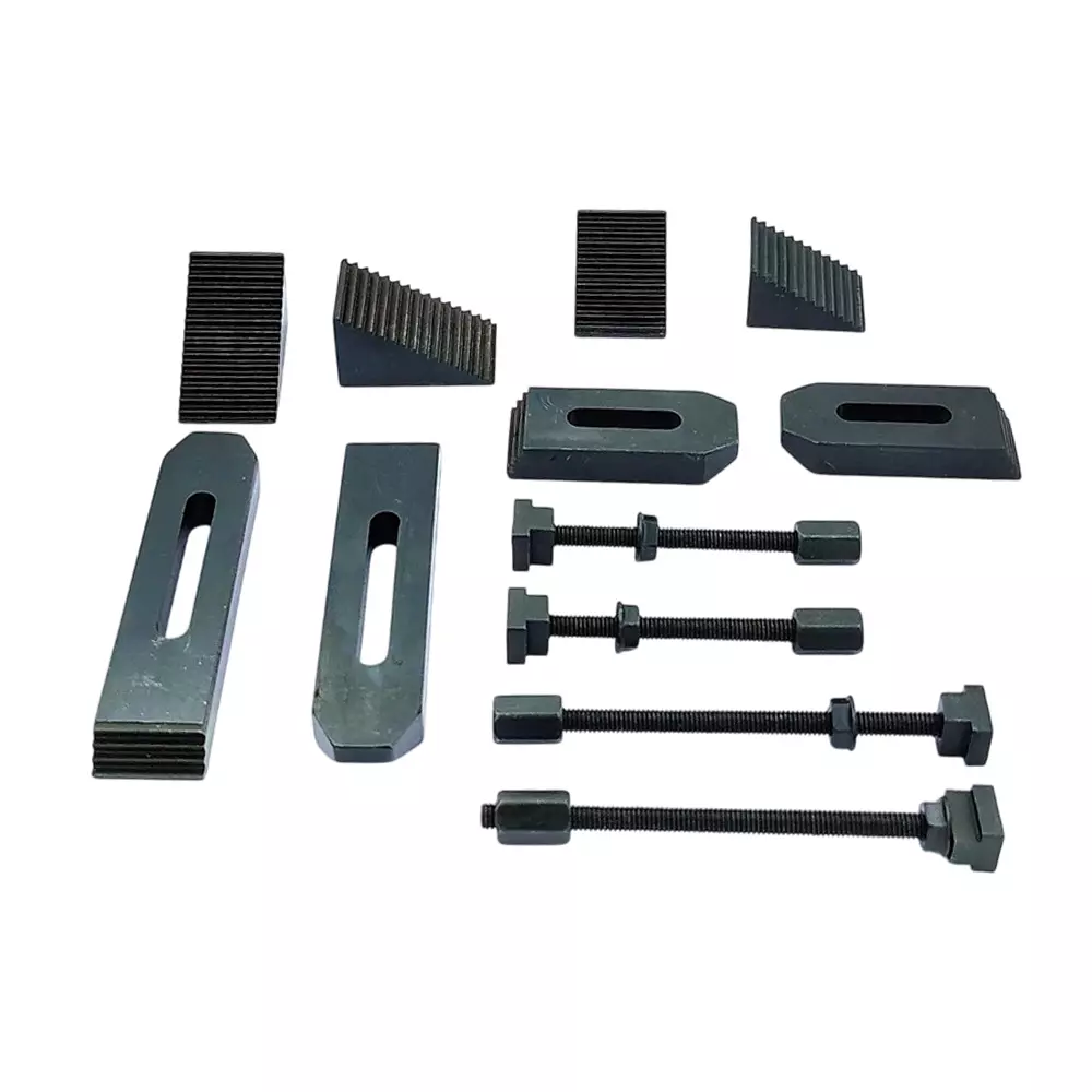 A.D INTERNATIONAL Clamp Kit Set Size M6 Thread for Rotary Table, Milling Tables, Face Plates & Vertical Slide, 95-DHB5-HJI1