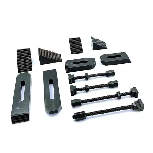 A.D INTERNATIONAL Clamp Kit Set Size M6 Thread for Rotary Table, Milling Tables, Face Plates & Vertical Slide, 95-DHB5-HJI1