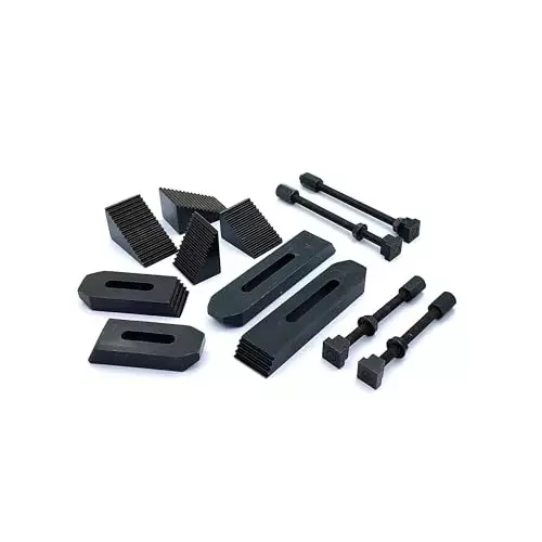 A.D INTERNATIONAL Clamp Kit Set Size M6 Thread for Rotary Table, Milling Tables, Face Plates & Vertical Slide, 95-DHB5-HJI1