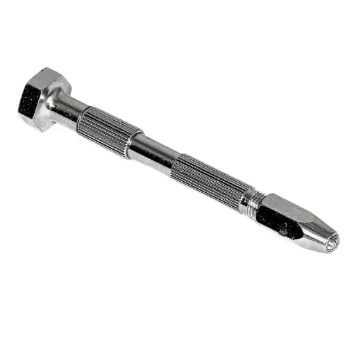 A.D INTERNATIONAL Four Way Pin Vice with Swivel Head 0-1.2 mm, 1.3-2.4 mm, 0.8-2.0 mm, 1.8-2.8 mm Size Range for Comfort and Ease of Use, PL-Z10Z-Z82I (Pack of 3)