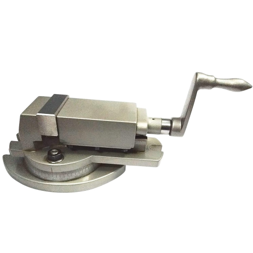 A.D INTERNATIONAL Precision Milling Vice 360° Swivel Base with Cast Iron Body