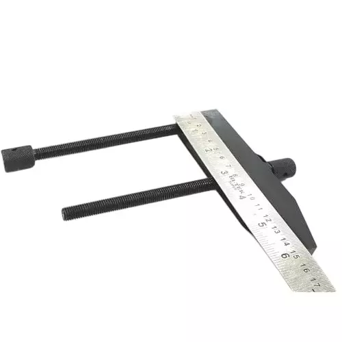 A.D INTERNATIONAL Toolmaker's Parallel Clamps Vice Tool Steel Body and 6 Inch (150 mm) Jaw Width for DIY Craft Wood Working, E5-YST8-LR6A