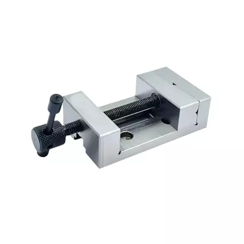 A.D INTERNATIONAL Grinding Vice with 2 inch (50 mm) Jaw Width and 45 mm Jaw Opening for Mini Lathe Vertical Milling Slide, 5H-DO0R-XIWI