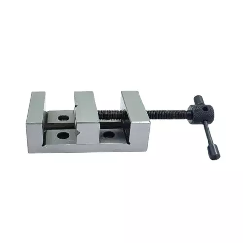 A.D INTERNATIONAL Grinding Vice with 2 inch (50 mm) Jaw Width and 45 mm Jaw Opening for Mini Lathe Vertical Milling Slide, 5H-DO0R-XIWI