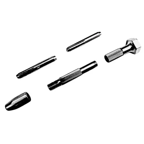 A.D INTERNATIONAL Four Way Pin Vice with Swivel Head 0-1.2 mm, 1.3-2.4 mm, 0.8-2.0 mm, 1.8-2.8 mm Size Range for Comfort and Ease of Use, PL-Z10Z-Z82I