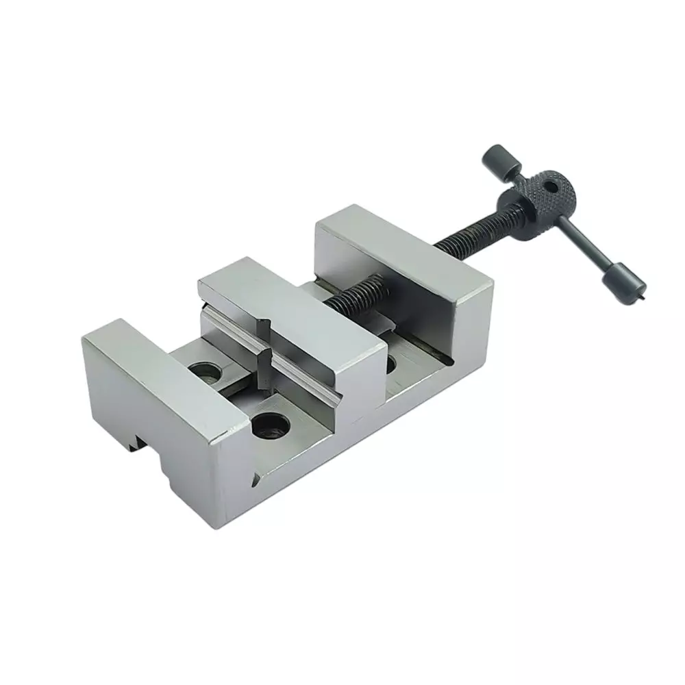 A.D INTERNATIONAL Mini Steel Vice Precision Ground 2 inch (50 mm) Jaw Width for Mini Vertical Lathe Milling Slides 90 x 50 mm, RY-VP94-6DYG