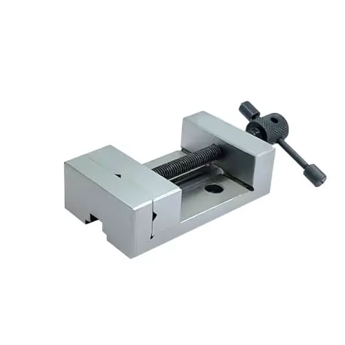 A.D INTERNATIONAL Mini Steel Vice Precision Ground 2 inch (50 mm) Jaw Width for Mini Vertical Lathe Milling Slides 90 x 50 mm, RY-VP94-6DYG