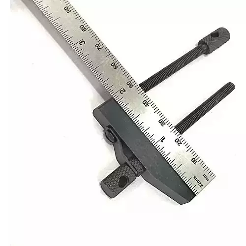 Buyohlic International Tool Maker Parallel Clamp Size 2 inch (50 mm) with Epoxy Black Finish Tool Steel Body, 0D-DU9C-87D9 (Pack of 3)