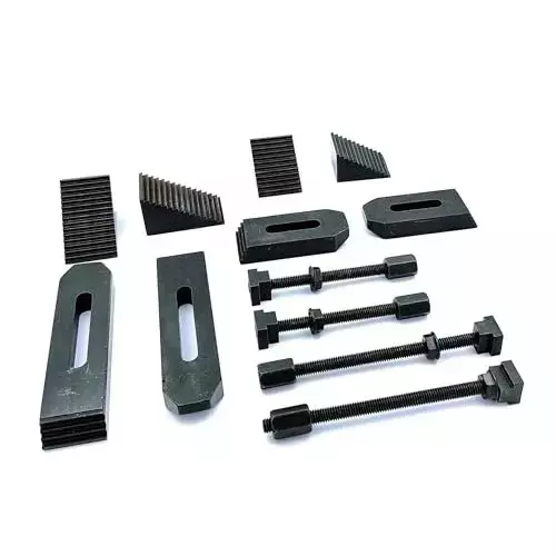 Buyohlic International Clamp Kit Set Size M6 Thread for Rotary Table, Milling Tables, Face Plates & Vertical Slide, 95-DHB5-HJI1