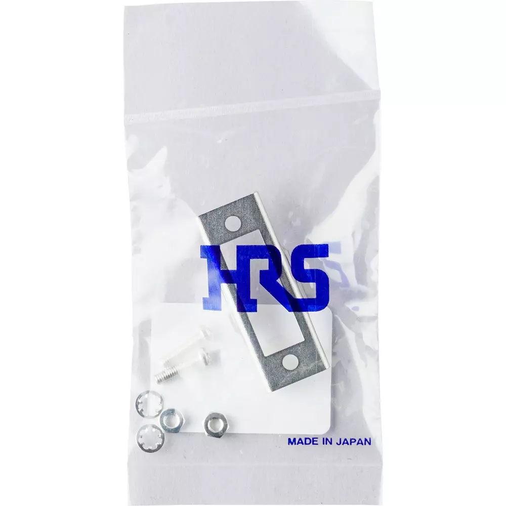 Hirose Side Lock Stopper Bracket 8.5 mm Body Height 15.5 mm φmm Dimension E Nickel Surface Finish Type, P-1616A-ST(51)