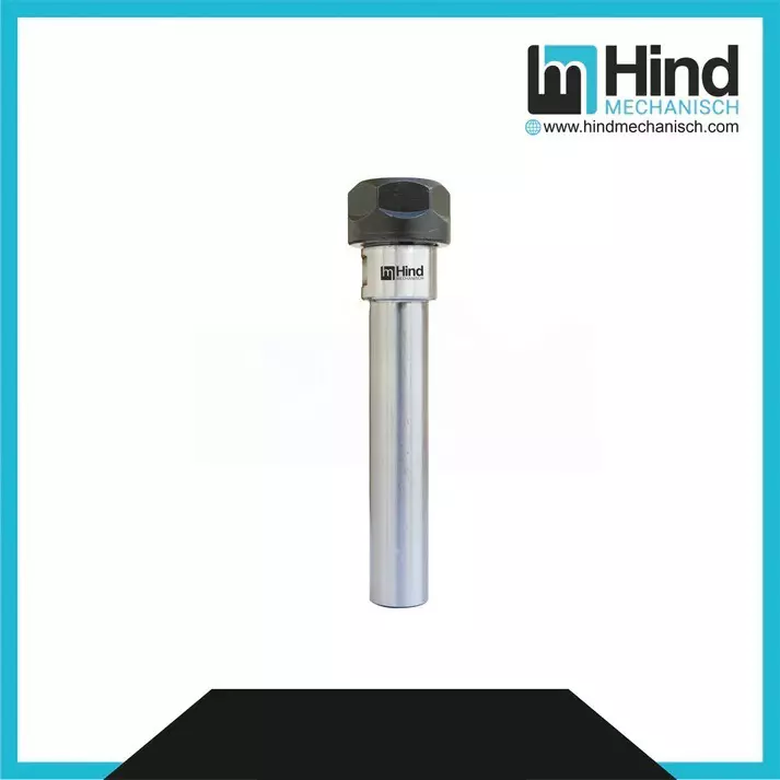 HINDMECHANISCH ER25 Straight Shank Holder 32 mm Dia, 100 mm Length, C32-ER25UM-100