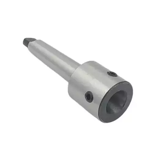 Buyohlic International Annular Cutter Holder with Lock Screw Tool Steel Body Morse Taper MT2 & MT3 Shank Compatible with 19 mm Shank Rota Broaches, FK-MX8L-0MI0 (Set of 2)