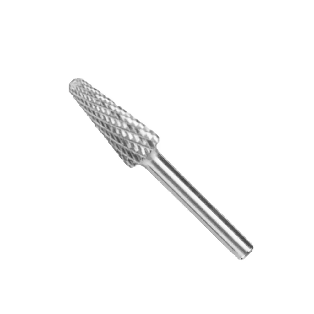 Total HSS Tungsten Carbide Rotary Burrs Tungsten Carbide Double Cut 6 mm Shank TAKC1003