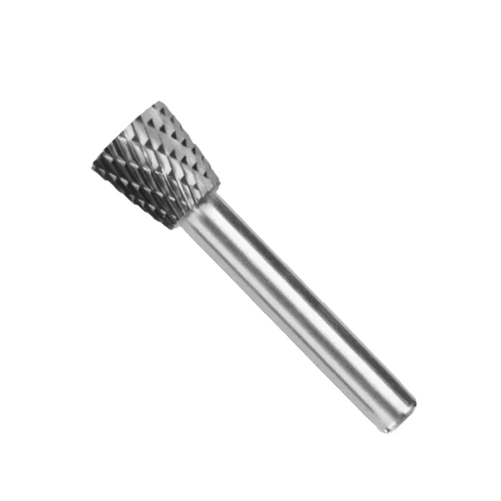 Total HSS Tungsten Carbide Rotary Burrs Tungsten Carbide Double Cut 6 mm Shank TAKC1004