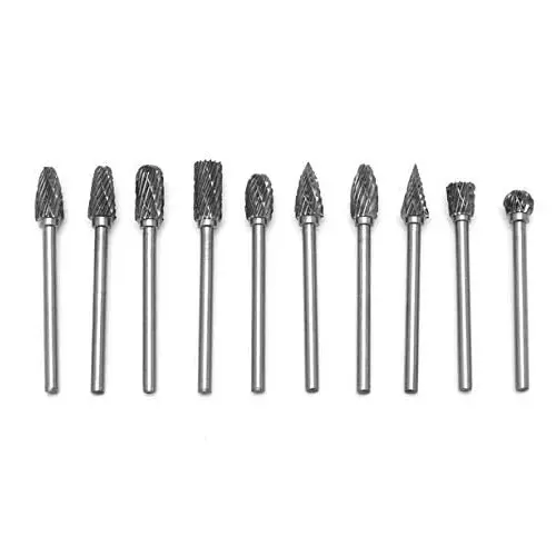 generic-10pcs-3mm-18-shank-carbide-burr-set-3mm-6mm-double-cut-rotary-files-burrs-die-grinder-bits-burs-wood-metal-stone-carving-polishing-engraving-drilling