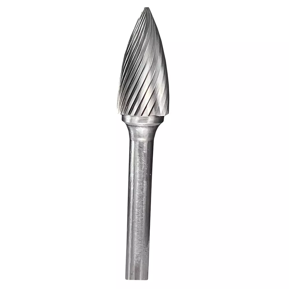 shiballoy-tungsten-carbide-rotary-burr-tree-pointed-shape-6-mm-head-diameter-and-65-mm-overall-length-cp0616