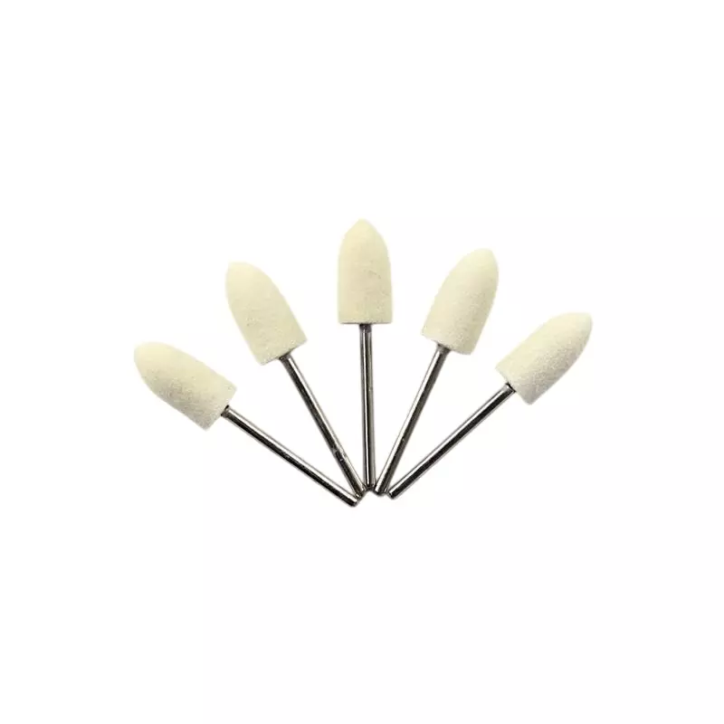 generic-13pcs-buffing-wheel-grinding-head-for-dremel-drill-3235mm-shank-4mm-5-piece-bullet--type-shank-diameterabout-3mm-off-white